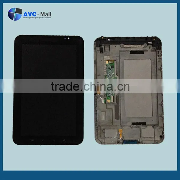 LCD and Touch Assembly With Frame Samsung Galaxy Tab P1000 Black