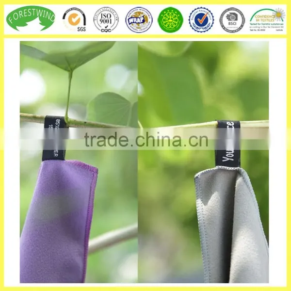 80% Polyester 20% Polyamide Microfiber Sports Towel for Hometextile