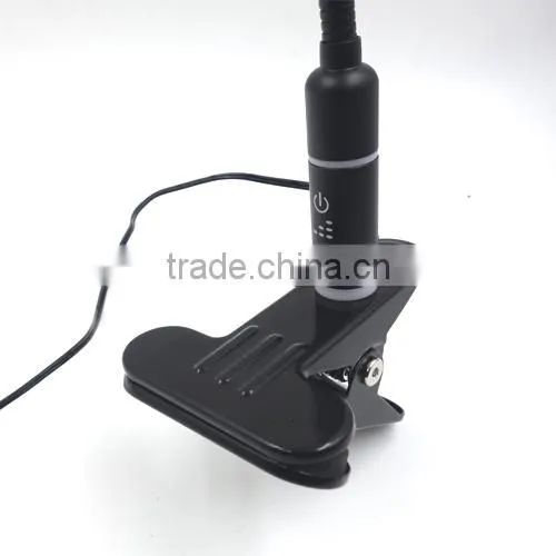 Rechargeable Warm Light Flexible LED Book Reading Light With AC Adapter photo-3