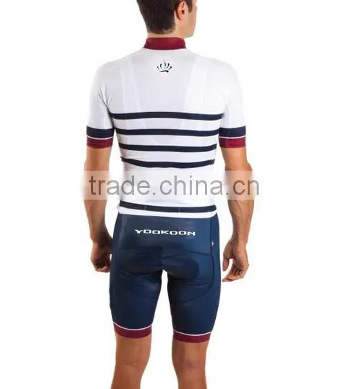 Sailor Style Stripe Cycling Jerseys Specialized Cycling Jersey Custom Cycling Wear photo-2