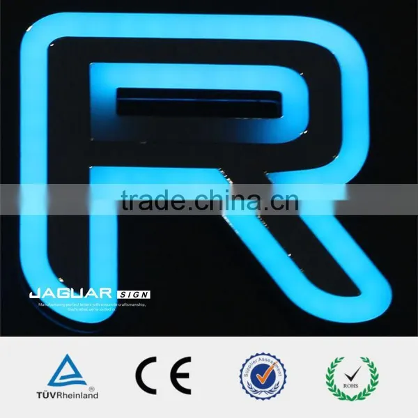 Outdoor Waterproof Acrylic Led Letters Programming RGBW Led Signs photo-3