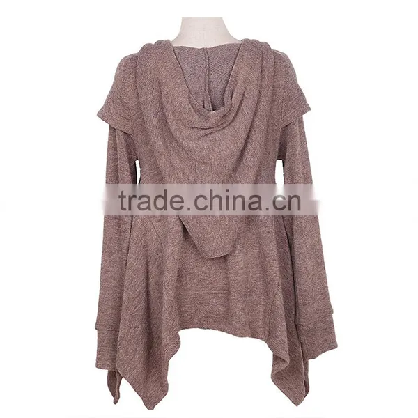Downy Lined Girls Hood Coats Designs Dress/female Apparel Manufacturers photo-2