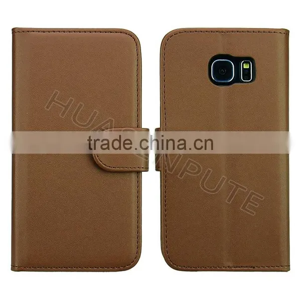 New! Flip PU Wallet Leather Case Cover For Samsung Galaxy S6 Edge Wallet Leather Case photo-5