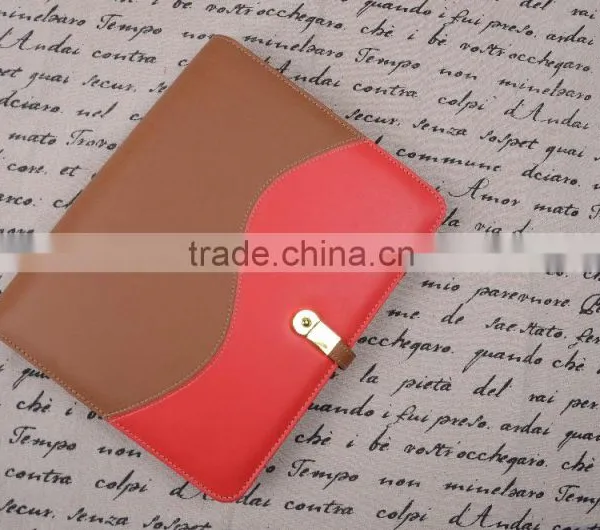2015 Fashion Custom Multifunction Business Leather Factory Power Bank Notebook Quality Choice photo-2