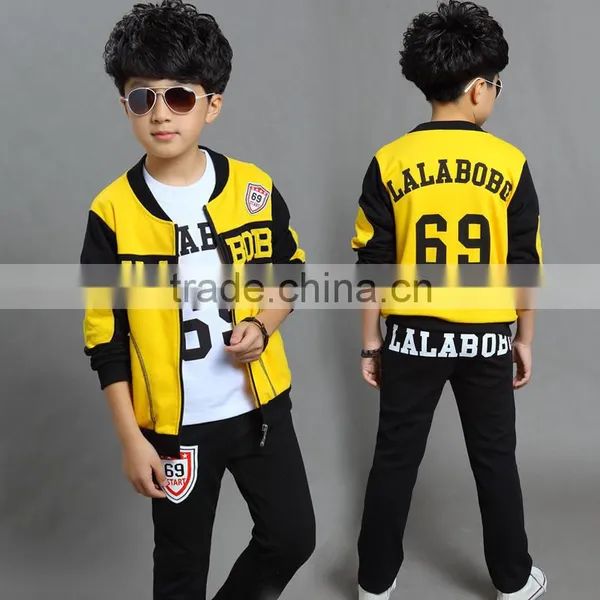 Suit Children Baseball Uniform/children/boys Long Sleeve T-shirt photo-2