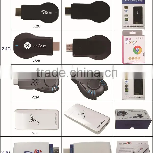 SU Hot Selling EZcast Dongle Miracast DLNA Airplay Mirroring WiFi Dongle Chromecast Factory Price Hdmi Dongle photo-2