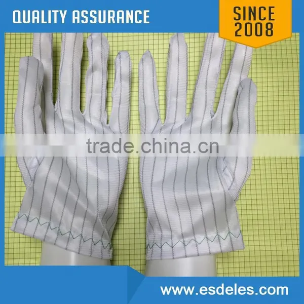 Wholesale Antistatic Nylon Carbon Fiber pu Palm Coating Work Glove photo-6