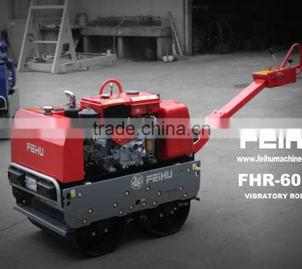Hydraulic Walk Behind Double Drum Vibratory Road Roller photo-2