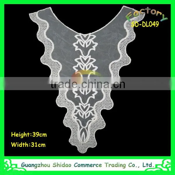 High Quality Latest Fashion Appliques Wholesale Patch Lace Collar photo-2