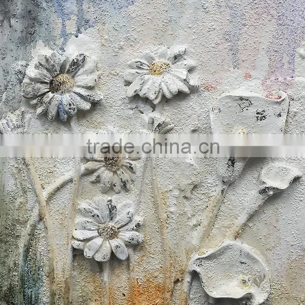 Natural Attractive Supermarket Decorating Art Resin Relief Oil photo-2