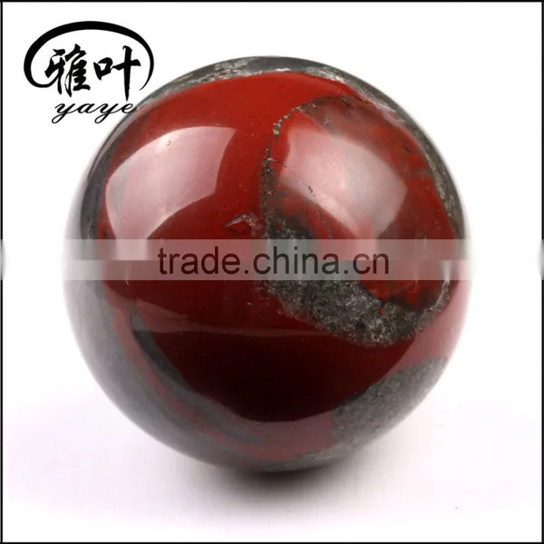 Natural African Blood Stone 50mm Round Sphere Ball photo-5