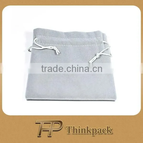 Grey Velvet Bracelet Pouch photo-1