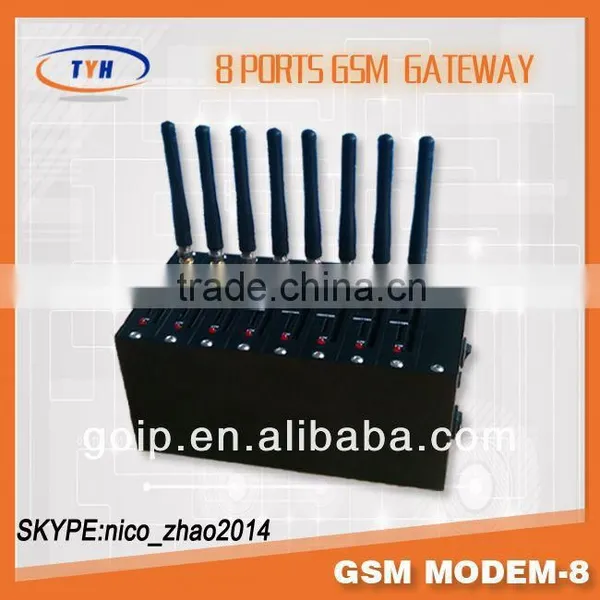 TYH Good Price Bulk Sms 8 Port Gsm Modem With Imei Change Sms Marketing