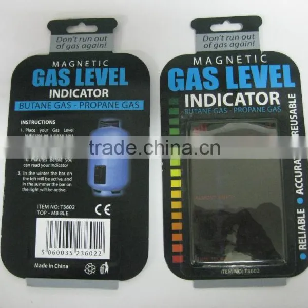 Magnetic Gas Level Indicator Gas Bottle Level Gauge BBQ Camping Hiking Home photo-3