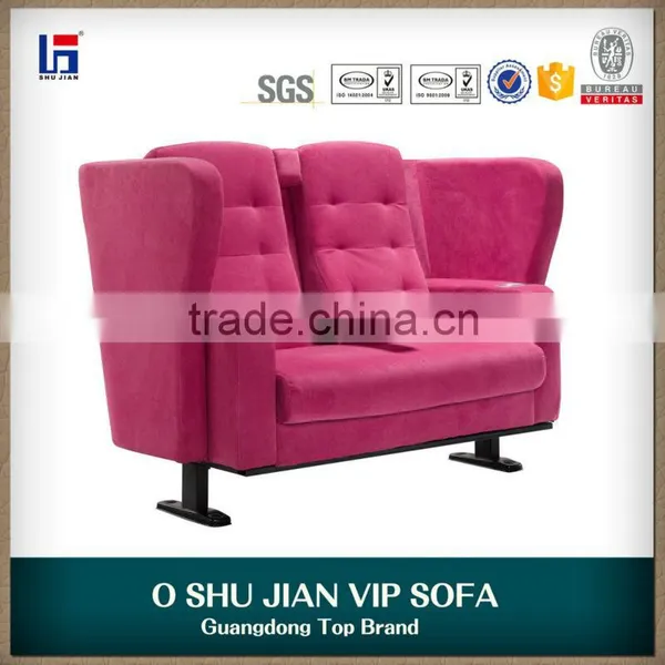 Luxury Fabric Home Theater Sofa for Lovers RD-5701-1 photo-2