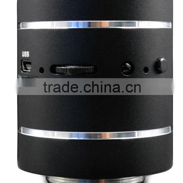 Bluetooth Wireless Mini Speaker 3.5mm Cable Bass Black photo-3