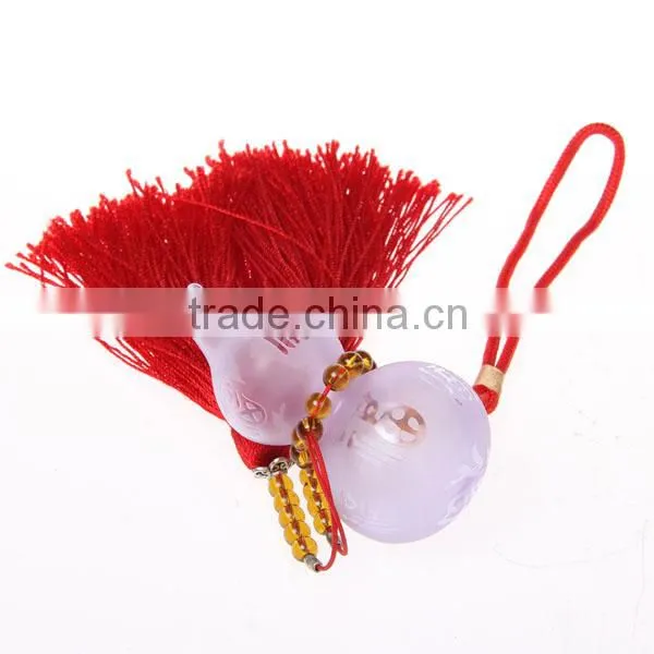 the Gourd Shape Glass Perfume Bottle in the Car , Fengshui