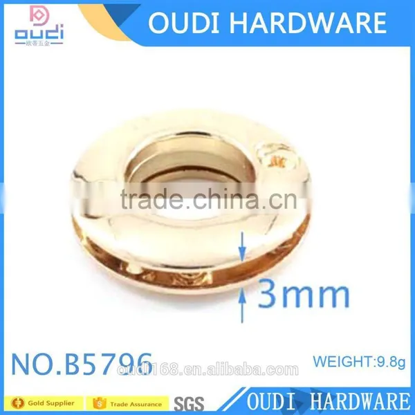 Round 28mm Metal Garment Eyelet With Screw Washer photo-4