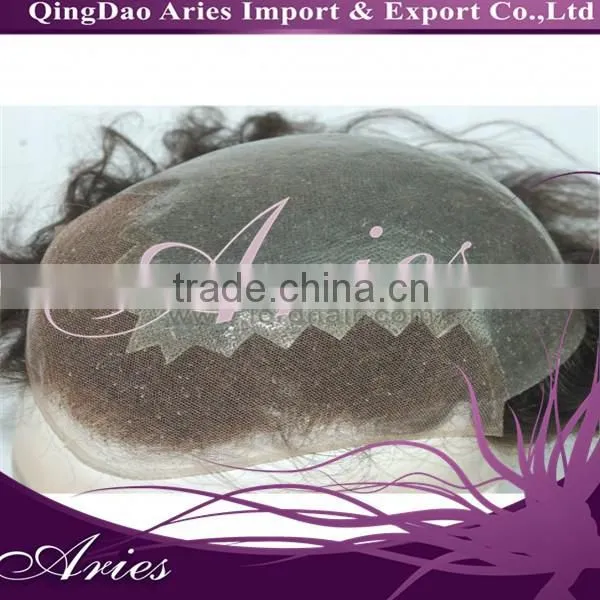 Top 5A Grade Unprocessed Virgin Brazilian Hair Toupee photo-4