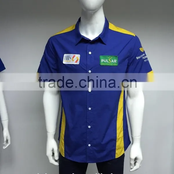 Motocross Pit Shirt /OEM Motocross Jersey/polyester Motorcyle Jerseys Polo Neck