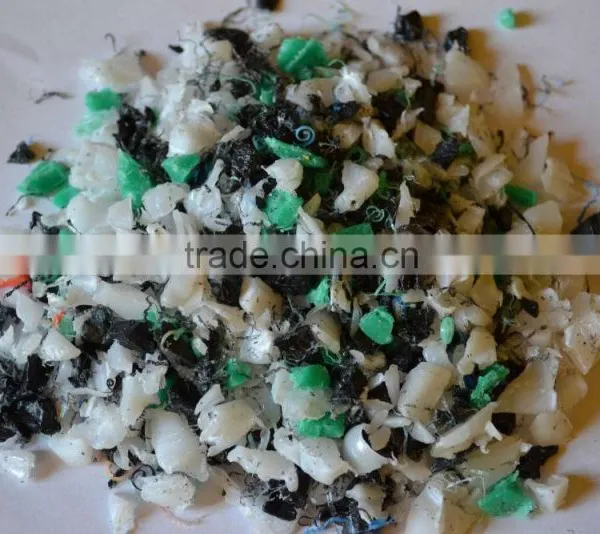 HDPE 500 - PE HMW Regrind From Sheets, Post Production Scrap / Waste Natural and Black photo-3