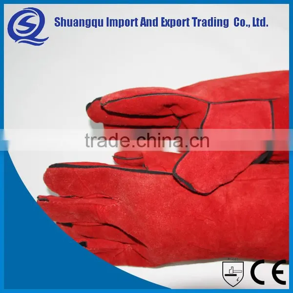Chinese Manufacture Seamless Heat Resistance Leather Baseball Gloves