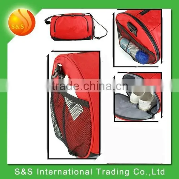 2015 New Design Quality Round Shape Travel Bag With Shoe Compartment photo-2