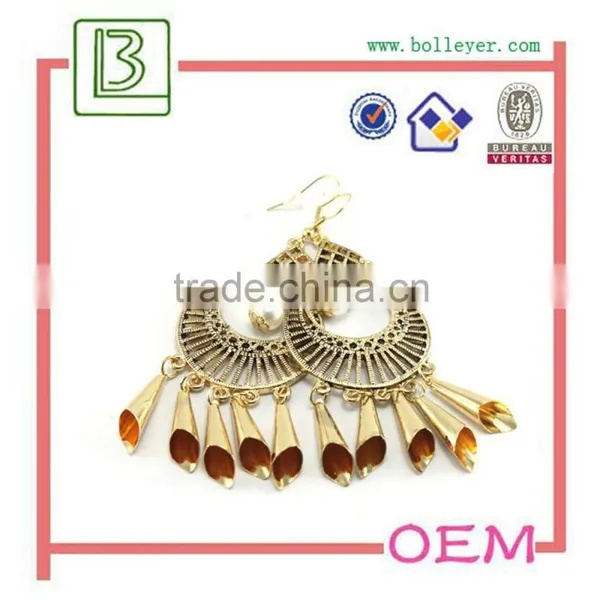 Fashion Crystal Long Drop Earring photo-3