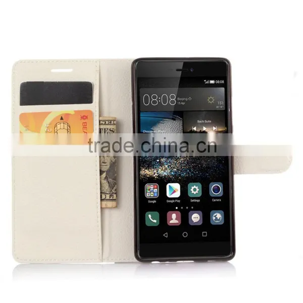 Luxury Mobile Phone Leather Case Leather Flip Case For Huawei P9 photo-2