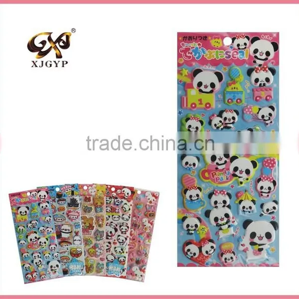 Promotional Puffy Stickers/shiny Puffy Sticker/spong Puffy Sticker