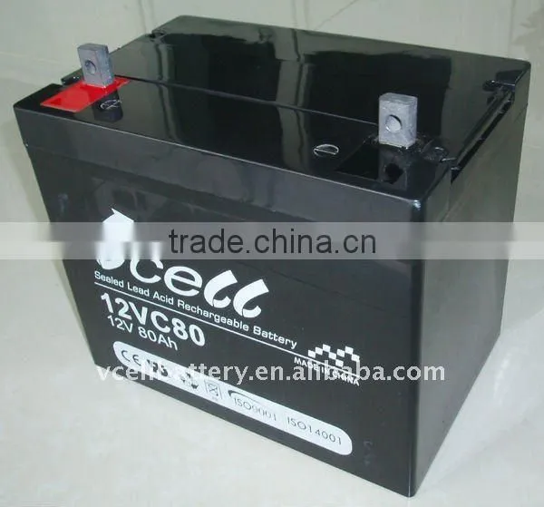 12VC80 Motorcycle Battery