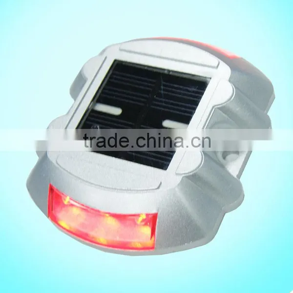 Led Aluminum Horseshoes Shape Swareflex Led Solar Reflective Road Stud Marker Light