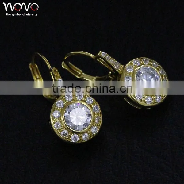 China Hot Sale Simple Gold Earring Designs for Women photo-5