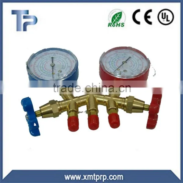 High Quality Brass Refrigeration Manifold Gauge Set photo-2