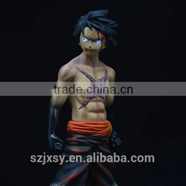 resin action figure, custom action figure Luffy
