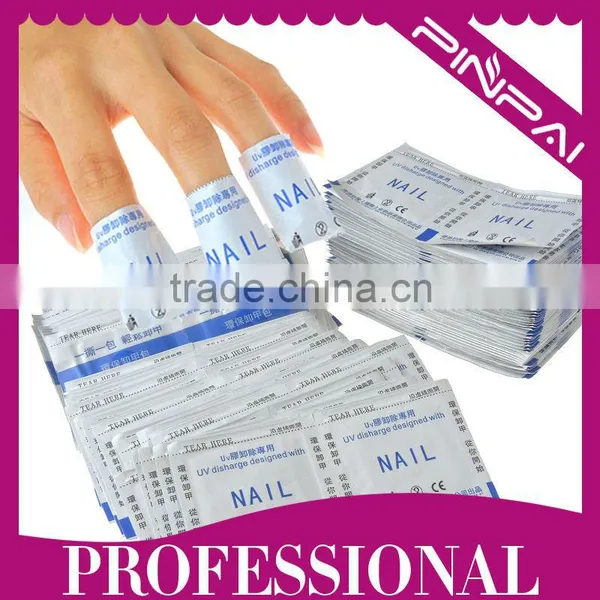 2016 200PCS Cheap High Quality Nail Gel Polish Steam Gel Polish Remover Wraps