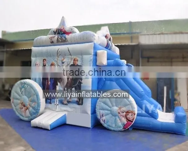 Inflatable Toy ,inflatable Jumping Castle Toy With Frozen Slide
