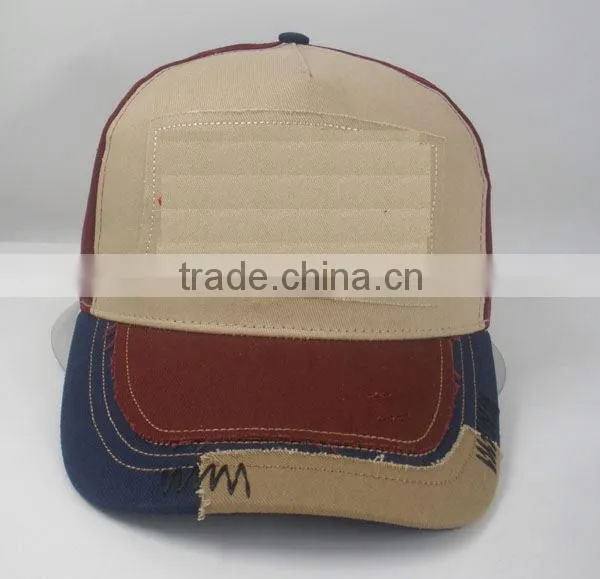 Good Quality Custom Design Heavy Brushed Cotton Twill Baseball Cap