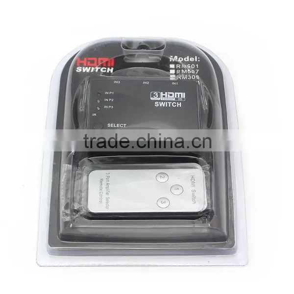 Best Outlet 3 in 1 Out HD Remote Control HDMI Switch photo-2