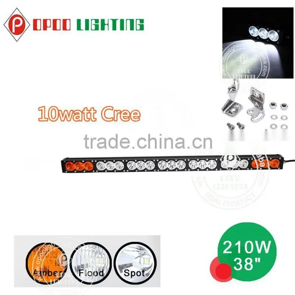 High Power Single Row Led Light Bar,38inch C Ree 210w Single Row Led Light Bar