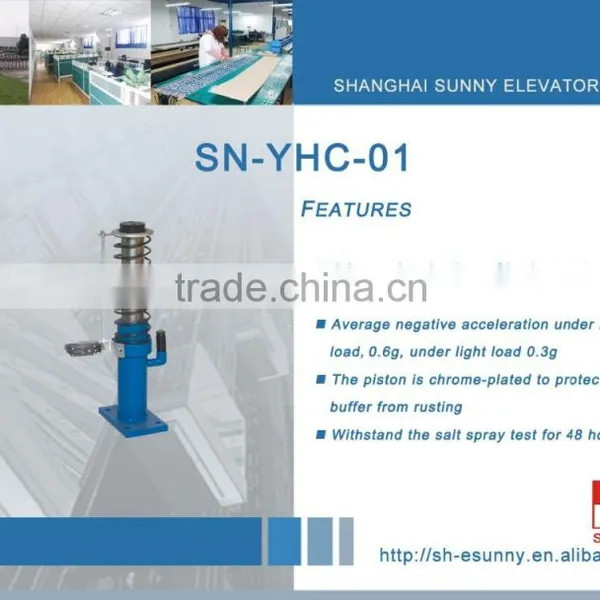 Elevator Safety Components High Quality Elevator Oil Buffer
