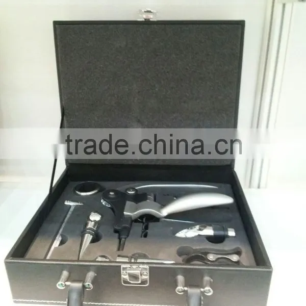Cardboard Leather Wine Gift Box photo-3