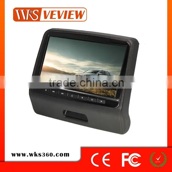 2016 New Style! 9 Inch Headrest Car Dvd Player With One Year Warranty and Factory Price photo-3