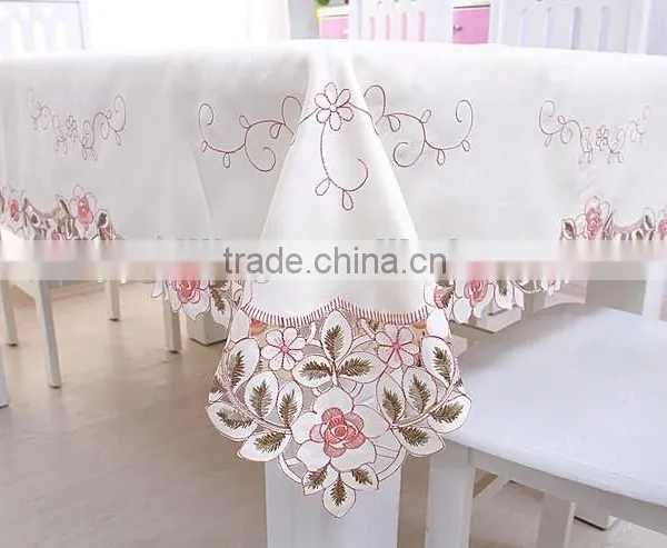 New Design Elegant Handmade Embroidery Cheap Table Cover photo-3
