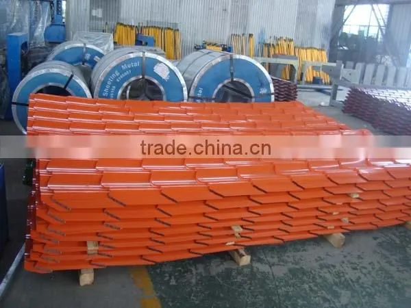 Hot Sell Color Coated Metal Roof Tile Sheet photo-2