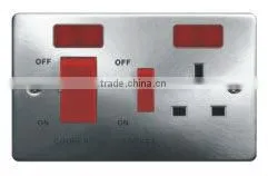 45A and 13A cooker unit control switch