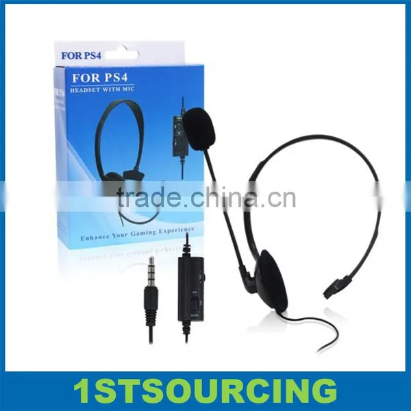 Headset for PS4 controller earphone