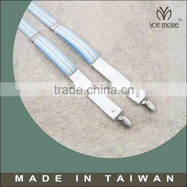 [Taiwan Factory] Colorful Man Leather Suspender Trousers