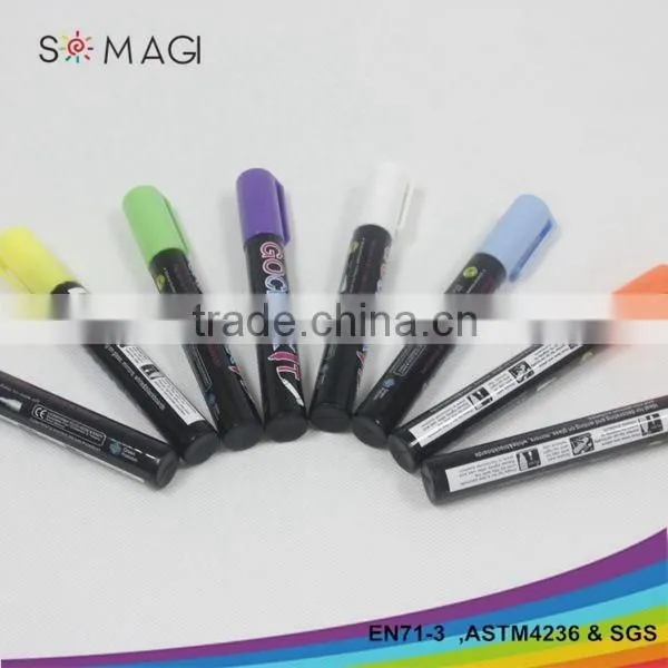 Hot Selling OEM Colored Liquid Chalk Marker Glass Marker photo-5