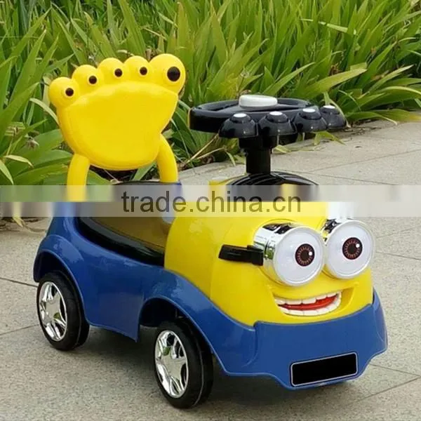 Best Gifts for Your Kids! Mini Baby Swing Toy Car New Design Children Manual Ride on Car photo-6